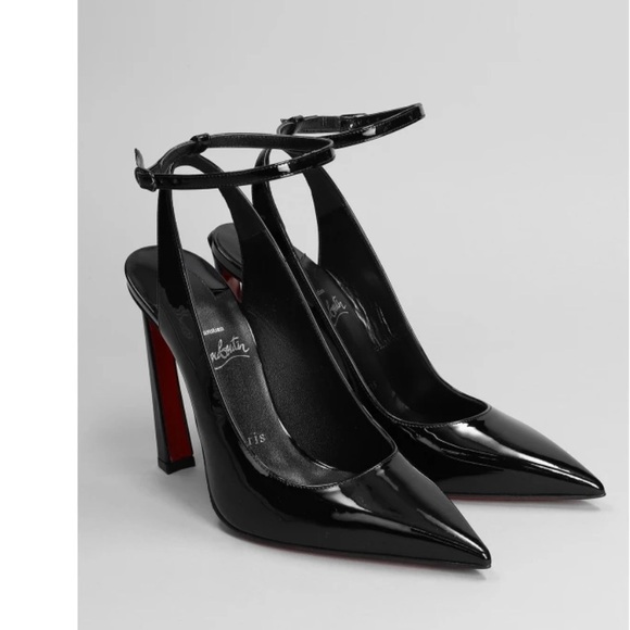 Authentic Christian Louboutin Condora sling 100 - Picture 2 of 8